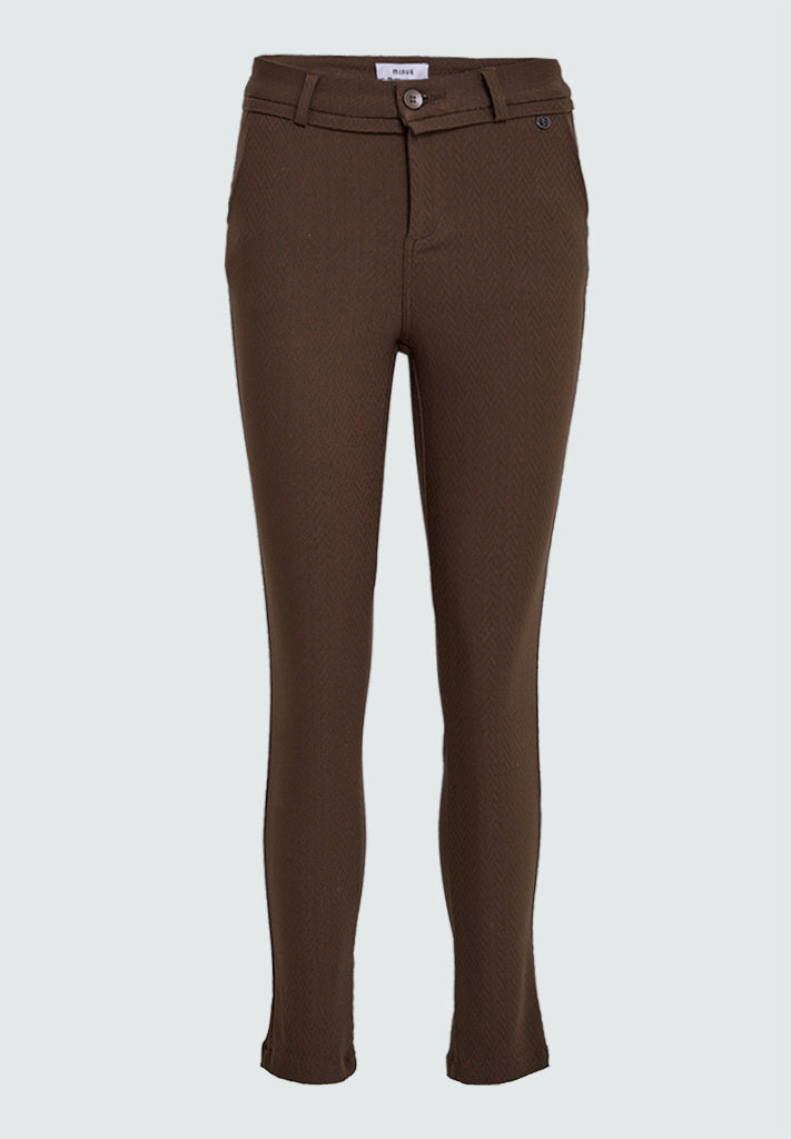 Minus MSCarma 7/8 Pants Pant 392 Dark Earth