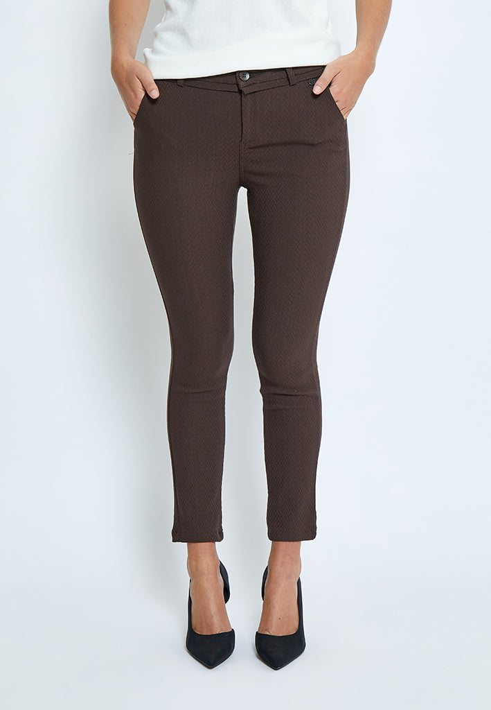 Minus MSCarma 7/8 Pants Pant 392 Dark Earth