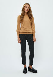 Minus MSCarma Striped 7/8 Pant Pant 9468 Grey Pinstripe