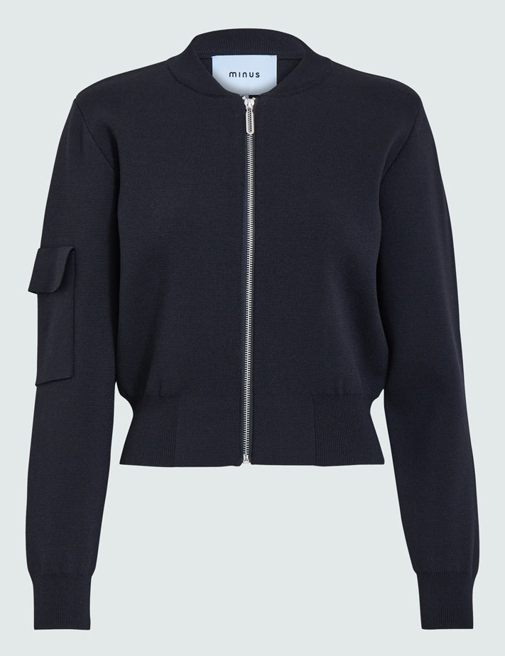 Minus MSEkira Knit Cardigan Cardigans 100 Black