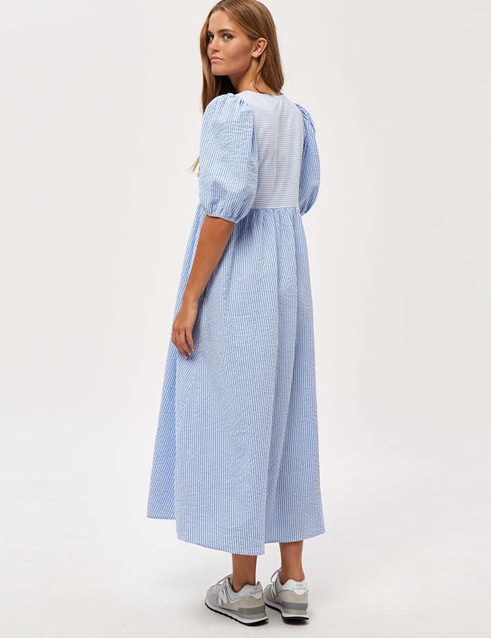 Minus MSFia Dress Dress 9421S Blue Stripe