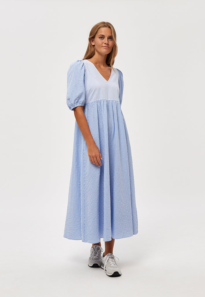 Minus MSFia Dress Dress 9421S Blue Stripe