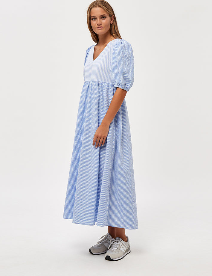 Minus MSFia Dress Dress 9421S Blue Stripe