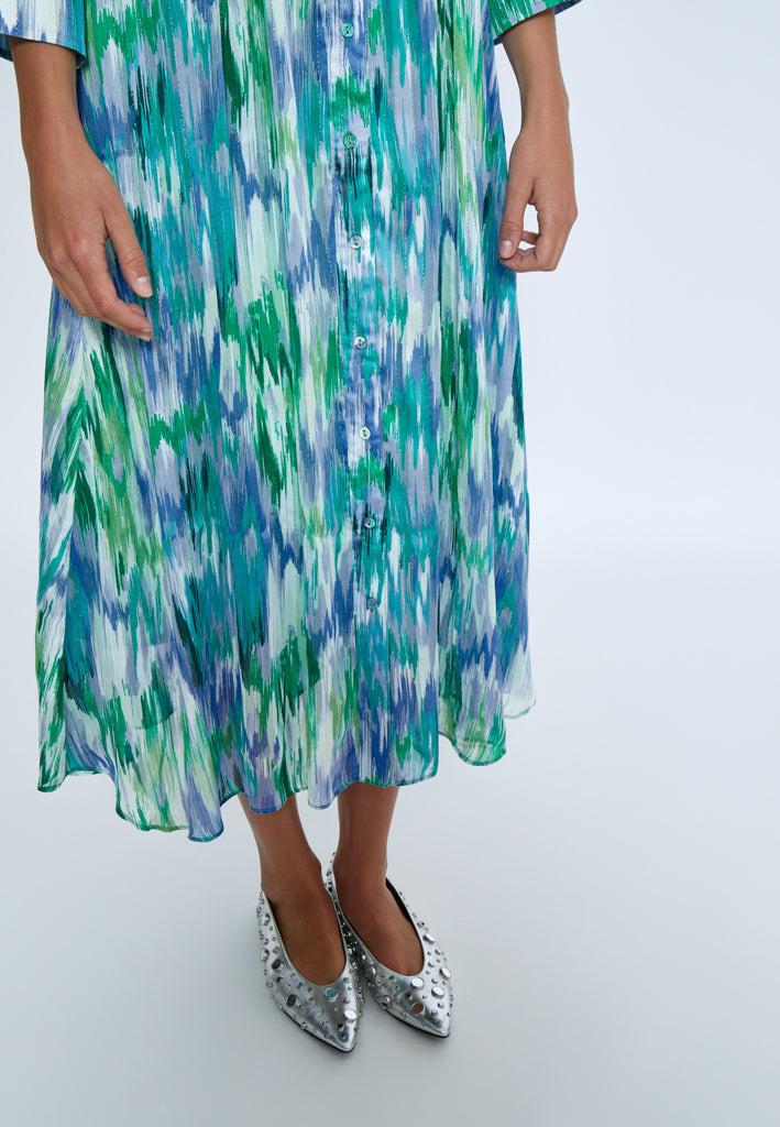 Minus MSFiline Midi Dress Dress 1429P Storm Print