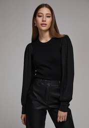 Minus MSFine Pullover Pullover 100 Black