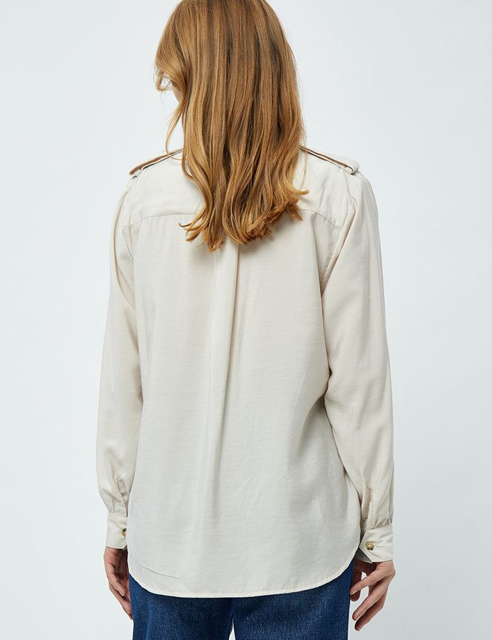 Minus MSFreyalina Shirt Shirt 0175 Light Birch