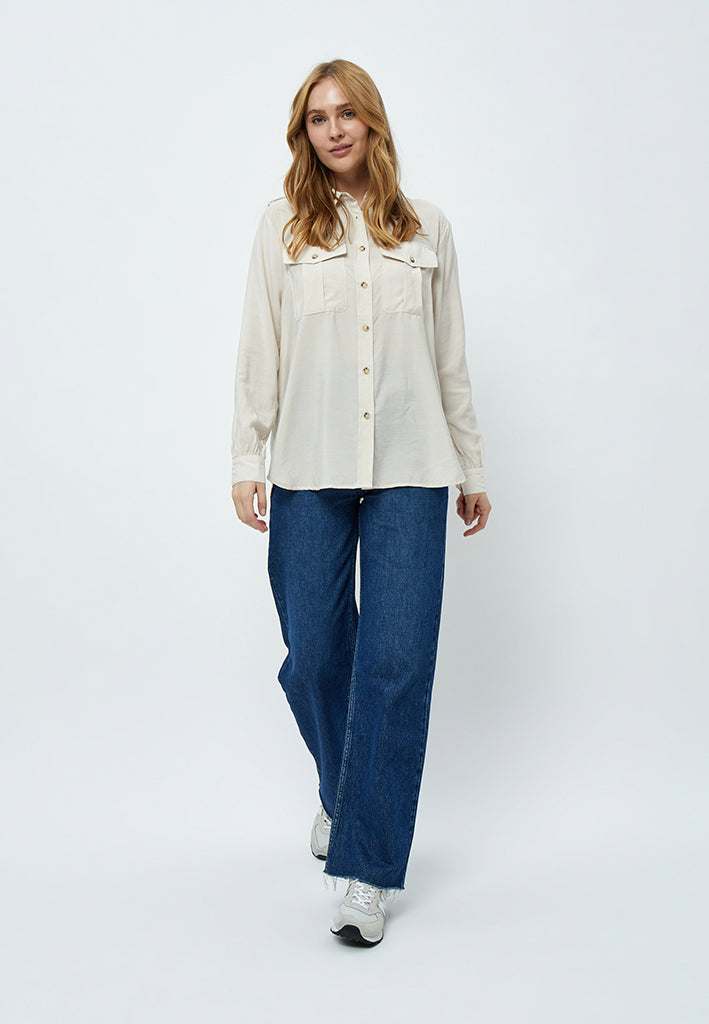 Minus MSFreyalina Shirt Shirt 0175 Light Birch