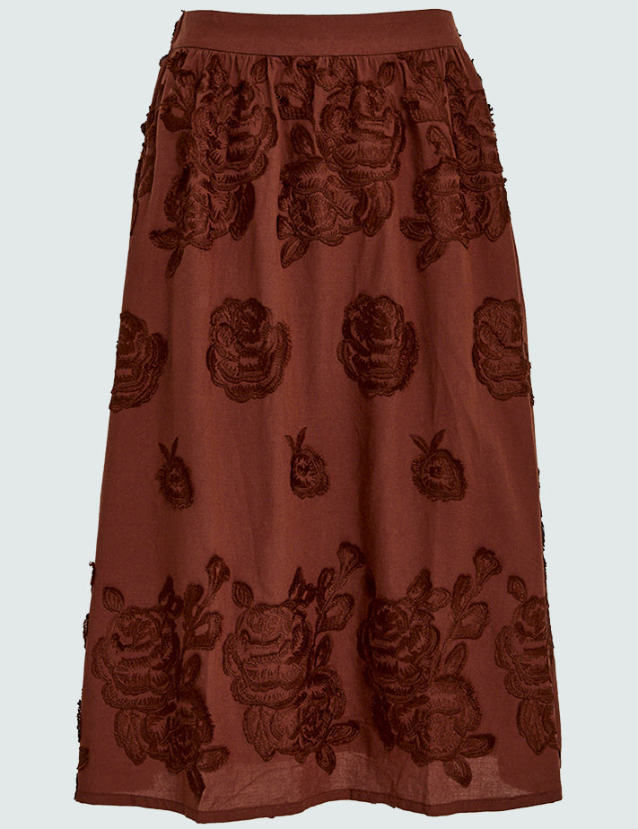Minus MSGiana Midi Skirt Skirt 4800 Smoked Paprika