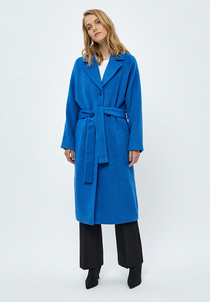 MSGloria Wool Coat - Imperial Blue – Minus Fashion