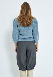 Minus MSJennie Knit Pullover T-Shirt 1043 Citadel Blue