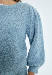 Minus MSJennie Knit Pullover T-Shirt 1043 Citadel Blue