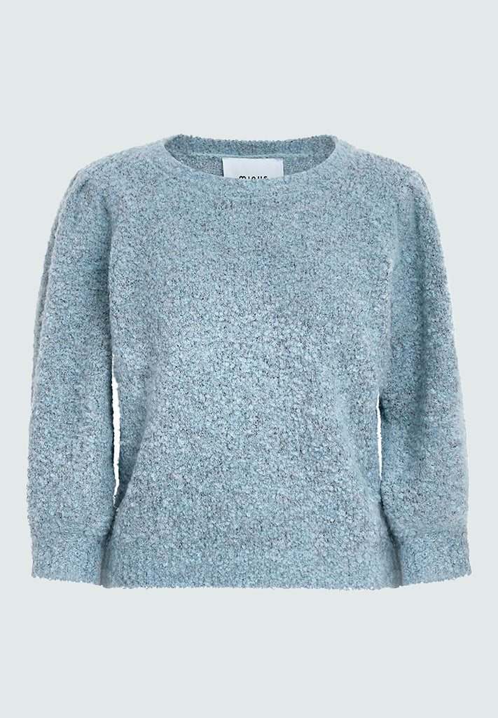 Minus MSJennie Knit Pullover T-Shirt 1043 Citadel Blue