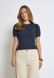 Minus MSJohanna T-Shirt T-Shirt 5270 Black Iris