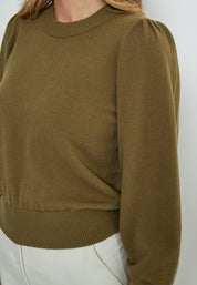 Minus MSJudy Pullover Pullover 3819M Gothic Olive Melange