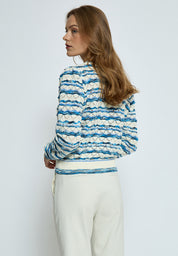Minus MSKalima Knit Pullover Pullover 1590 Blue Bonnet