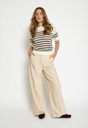 Minus MSKenzana Knit T-Shirt T-Shirt 235 Cloud Dancer
