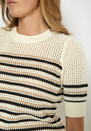 Minus MSKenzana Knit T-Shirt T-Shirt 235 Cloud Dancer