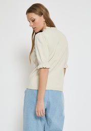 Minus MSKessa Knit T-Shirt T-Shirt 0175 Light Birch