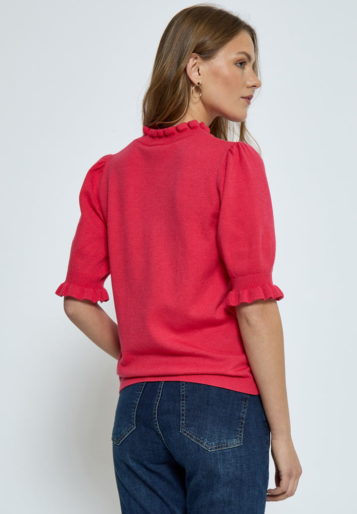 Minus MSKessa Knit T-Shirt T-Shirt 7220 Teaberry Pink