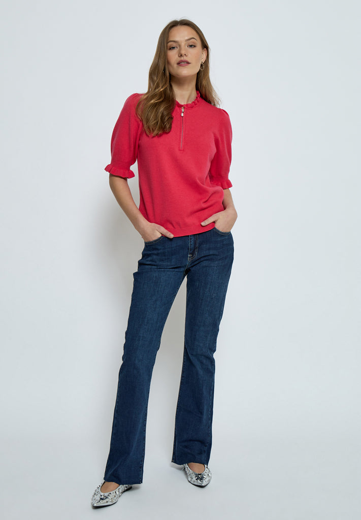 Minus MSKessa Knit T-Shirt T-Shirt 7220 Teaberry Pink