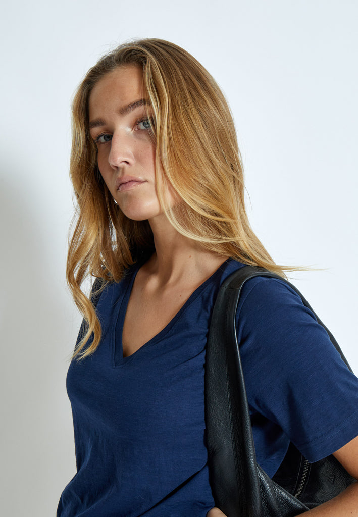 Minus MSLeti T-Shirt T-Shirt 5270 Black Iris