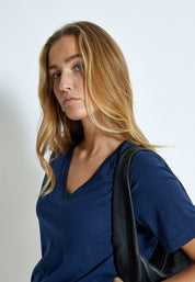 Minus MSLeti T-Shirt T-Shirt 5270 Black Iris