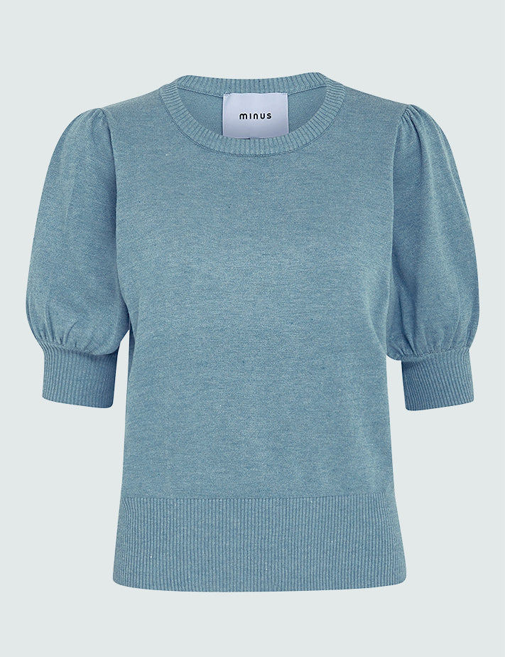 Minus MSLiva Pullover Pullover 1043M Citadel Blue Mel.