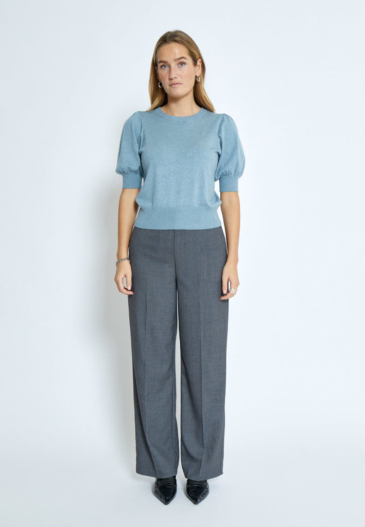 Minus MSLiva Pullover Pullover 1043M Citadel Blue Mel.
