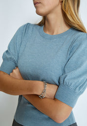 Minus MSLiva Pullover Pullover 1043M Citadel Blue Mel.