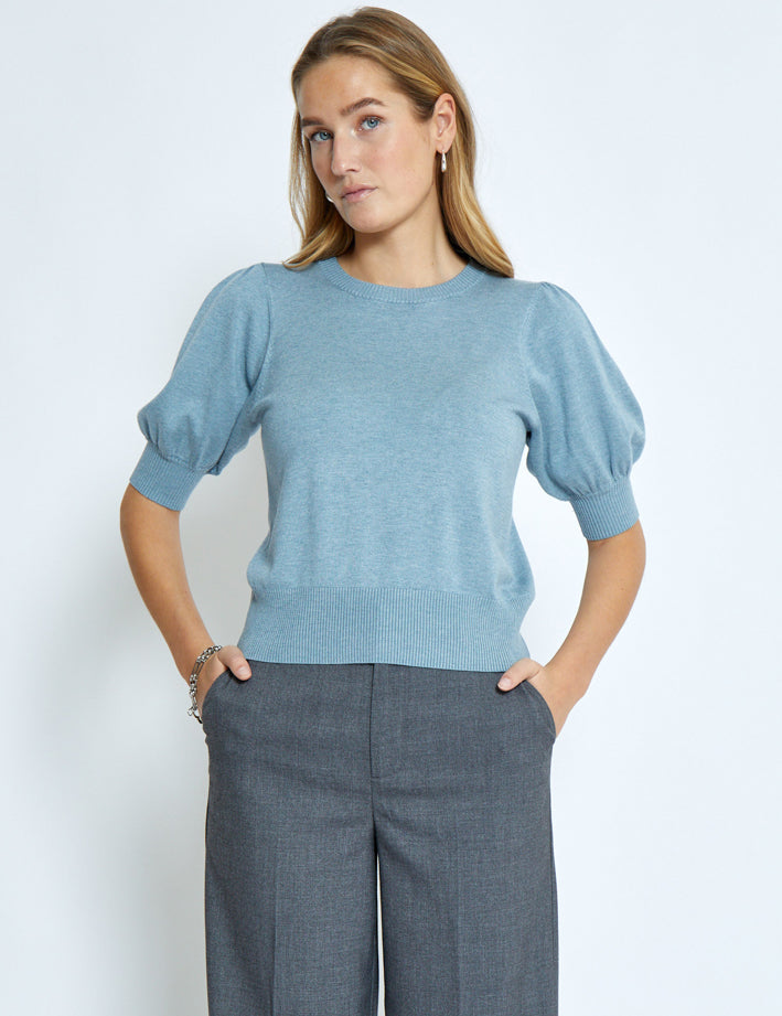 Minus MSLiva Pullover Pullover 1043M Citadel Blue Mel.