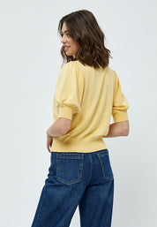 Minus MSLiva Pullover Pullover 259 Yellow Straw