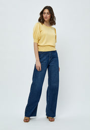 Minus MSLiva Pullover Pullover 259 Yellow Straw