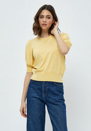 Minus MSLiva Pullover Pullover 259 Yellow Straw