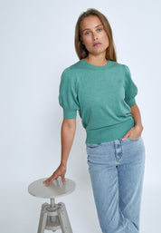 Minus MSLiva Pullover Pullover 5811M Frosty Spruce Mel.