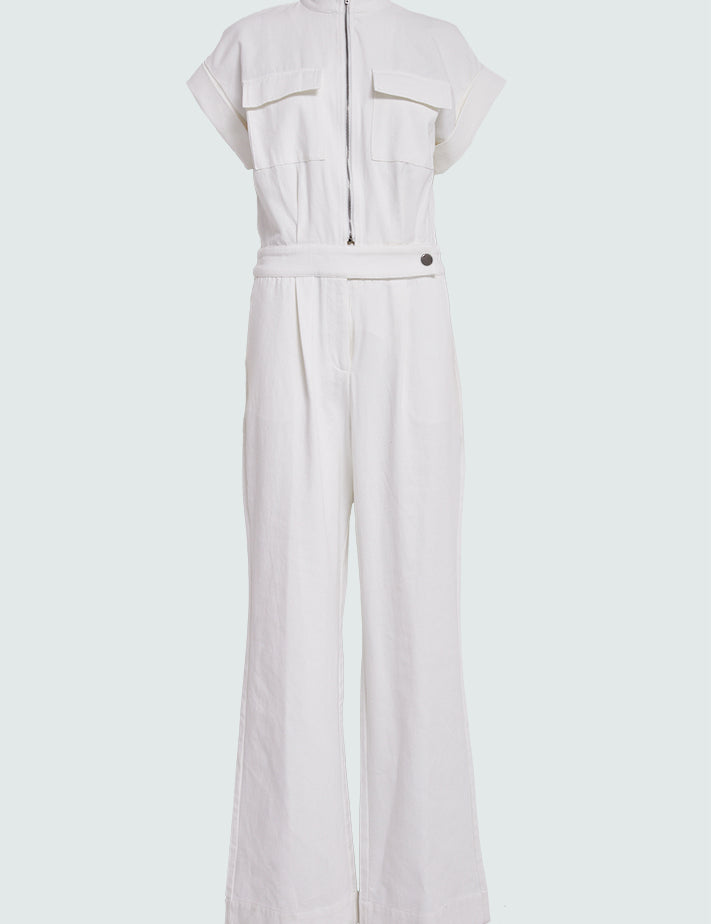 Minus MSLona Jumpsuit Jumpsuit 235 Cloud Dancer