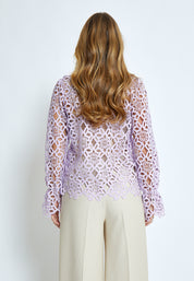 Minus MSLotte Blouse Blouse 7140 Pastel Lilac