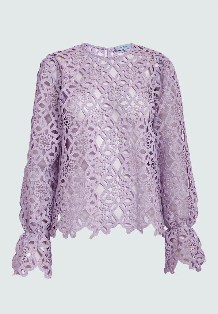 Minus MSLotte Blouse Blouse 7140 Pastel Lilac