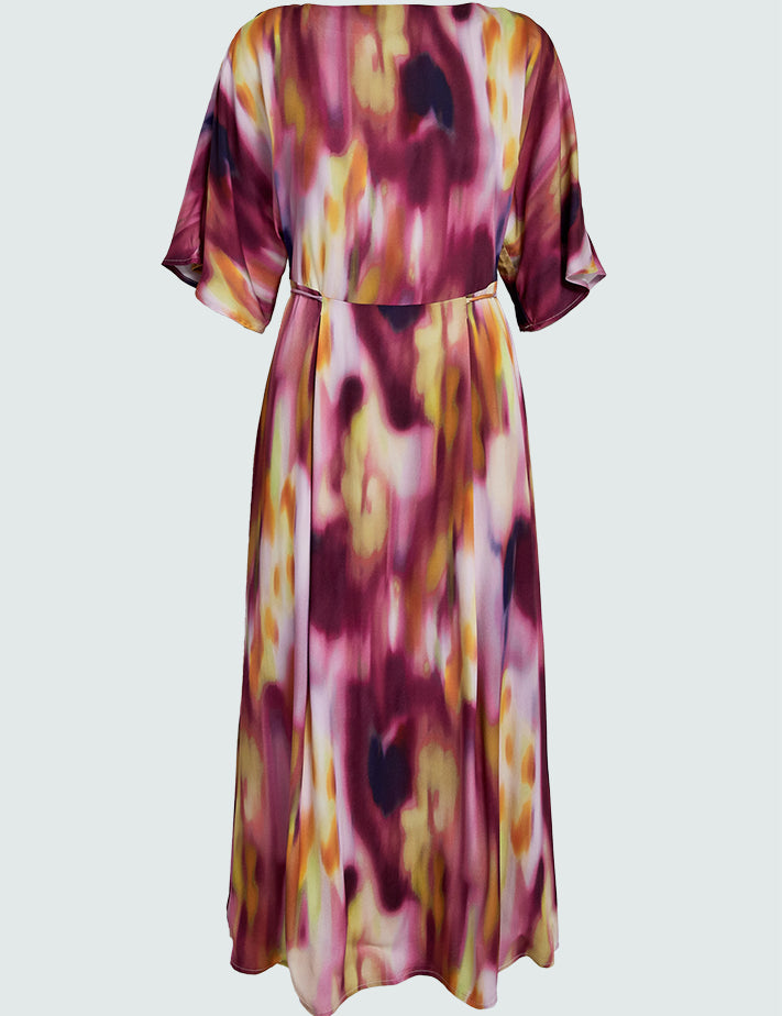 Minus MSLucinda Midi Dress Dress 7140P Pastel Lilac Print
