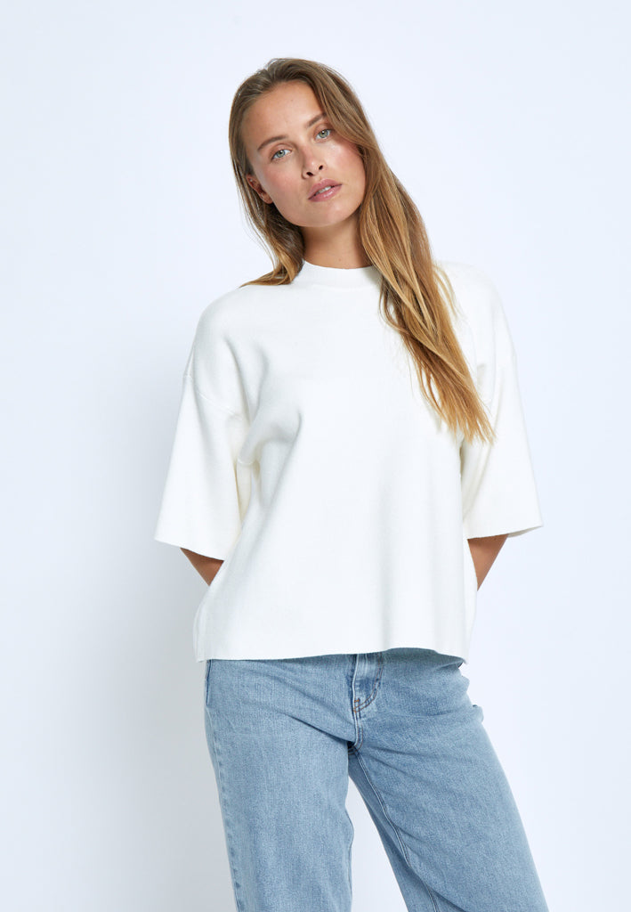 Minus MSLupi Knit T-Shirt T-Shirt 235 Cloud Dancer