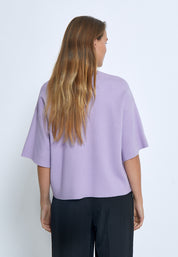 Minus MSLupi Knit T-Shirt T-Shirt 7140 Pastel Lilac