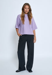 Minus MSLupi Knit T-Shirt T-Shirt 7140 Pastel Lilac