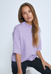 Minus MSLupi Knit T-Shirt T-Shirt 7140 Pastel Lilac