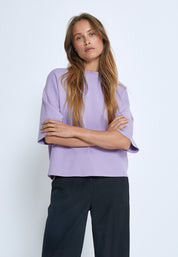 Minus MSLupi Knit T-Shirt T-Shirt 7140 Pastel Lilac