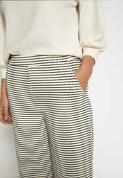 Minus MSMaki High Waist Pant Pant 100S Black Striped