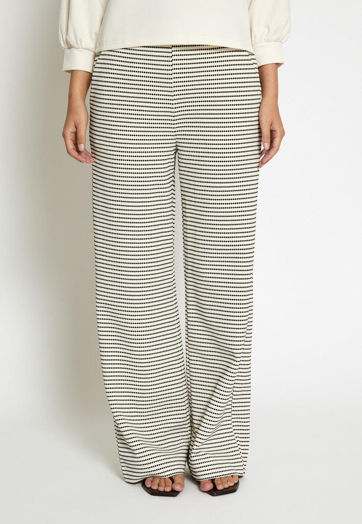 Minus MSMaki High Waist Pant Pant 100S Black Striped
