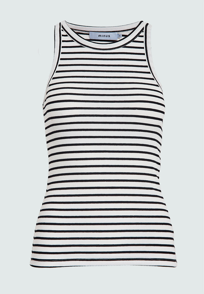 Minus MSMaline Top Top 100S Black Striped