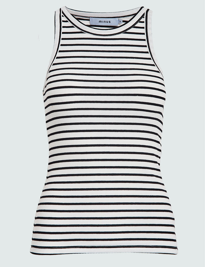Minus MSMaline Top Top 100S Black Striped