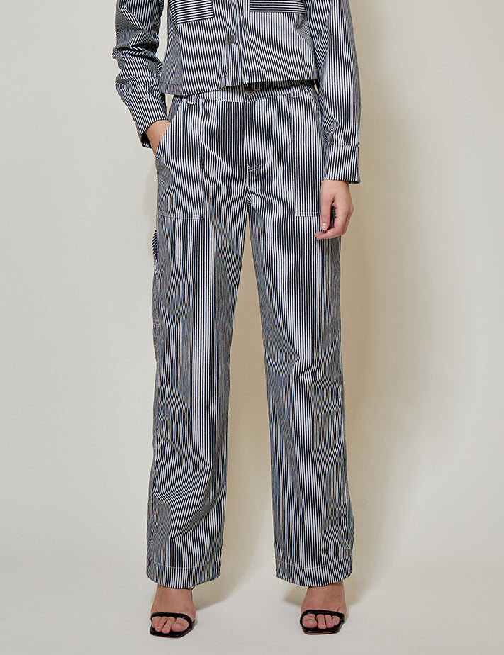 Minus MSMarika Pants Pant 9000S Black Stripe