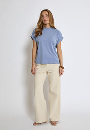 Minus MSMavelyn Blouse Top 1048 Ice Blue