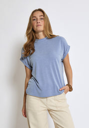 Minus MSMavelyn Blouse Top 1048 Ice Blue